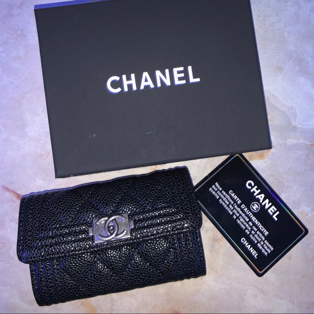 Chanel Flap Boy Cardholder